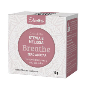 Chá Misto Stevia e Melissa Stevita - Breathe